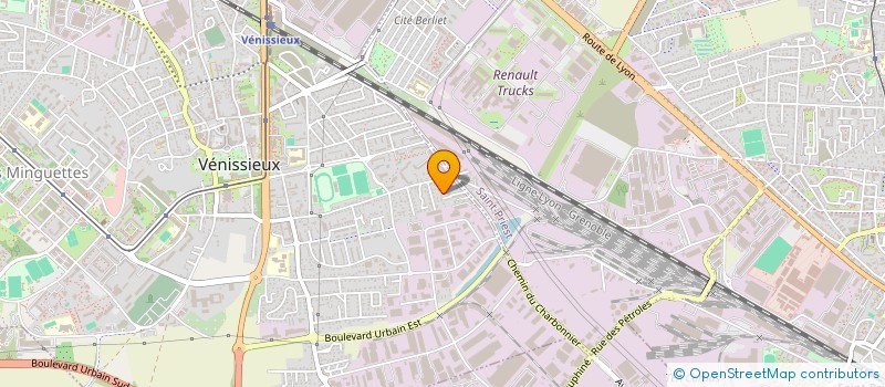 localisation de l'entreprise MONSIEUR LAURENT LISI  VENISSIEUX