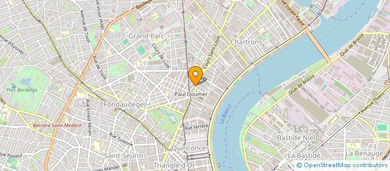 localisation de l'entreprise MONSIEUR LAURENT LLIBOUTRY  BORDEAUX