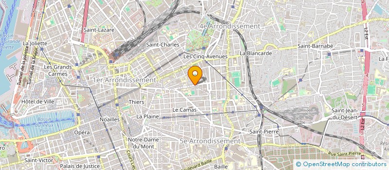 localisation de l'entreprise MONSIEUR LAURENT LLORCA à MARSEILLE