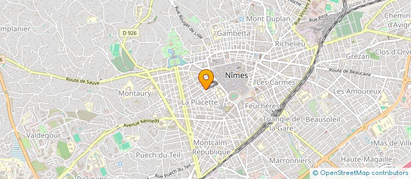 localisation de l'entreprise MONSIEUR LAURENT LOESEL  NIMES