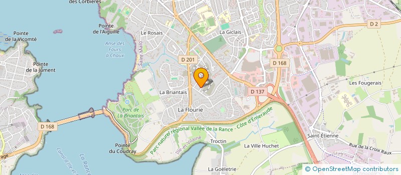 localisation de l'entreprise MONSIEUR LAURENT LOGGHE  SAINT-MALO