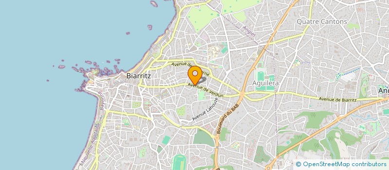 localisation de l'entreprise MONSIEUR LAURENT LOISEAU à BIARRITZ