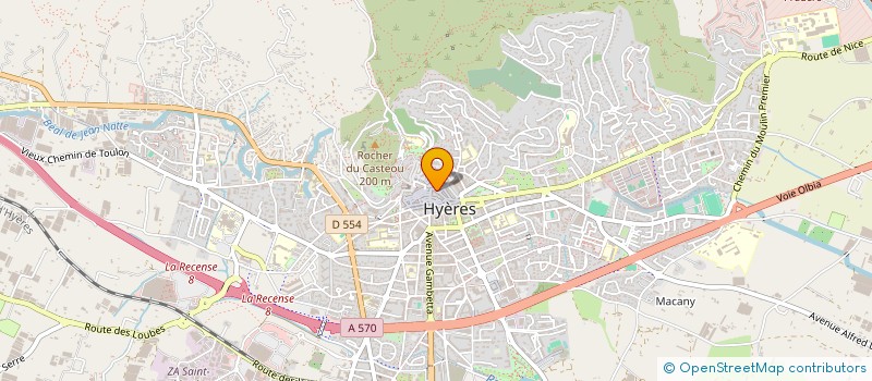 localisation de l'entreprise MONSIEUR LAURENT LOISEAU  HYERES