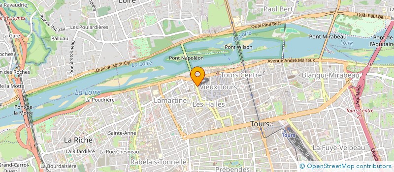 localisation de l'entreprise MONSIEUR LAURENT LOISEAU  TOURS