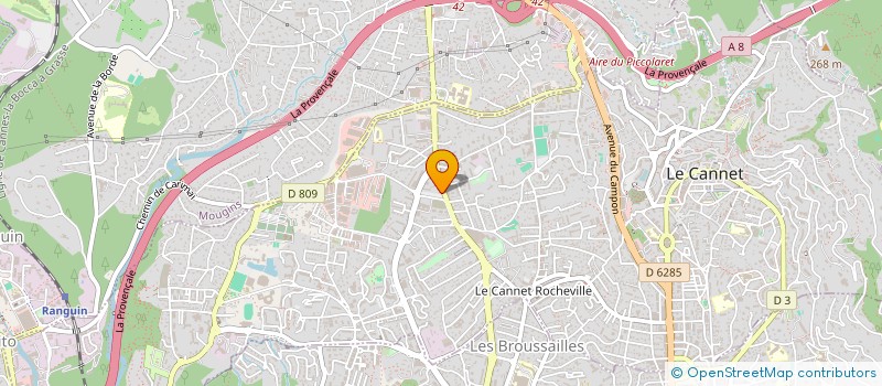 localisation de l'entreprise MONSIEUR LAURENT LOKAS à LE CANNET