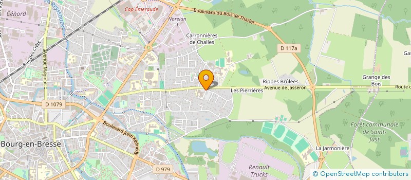 localisation de l'entreprise MONSIEUR LAURENT LONJARET à BOURG-EN-BRESSE