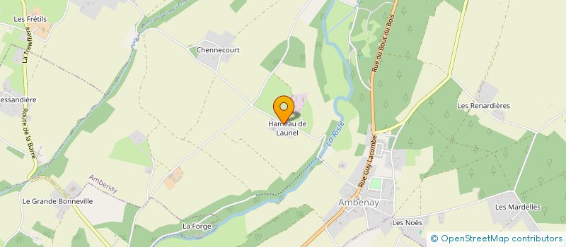 localisation de l'entreprise MONSIEUR LAURENT LOONES  AMBENAY