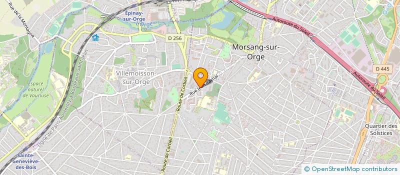 localisation de l'entreprise MONSIEUR LAURENT LOOS à MORSANG-SUR-ORGE