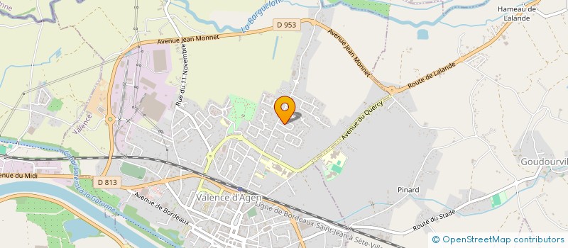 localisation de l'entreprise MONSIEUR LAURENT LOPEZ  VALENCE