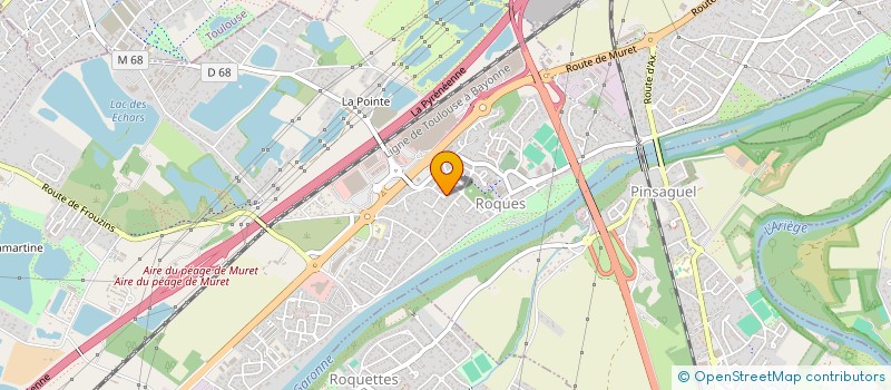 localisation de l'entreprise MONSIEUR LAURENT LORBLANCHES  ROQUES