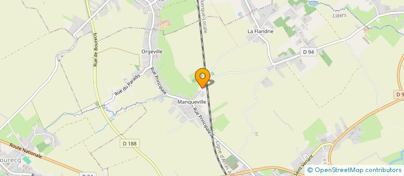 localisation de l'entreprise MONSIEUR LAURENT LOSSON  LILLERS