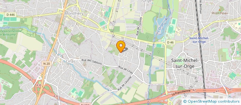 localisation de l'entreprise MONSIEUR LAURENT LOTZ à LONGPONT-SUR-ORGE