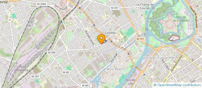 localisation de l'entreprise MONSIEUR LAURENT LOUIS  LILLE