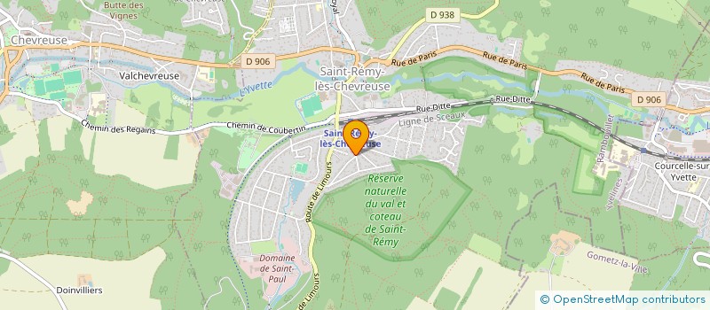 localisation de l'entreprise MONSIEUR LAURENT LOUPY  SAINT-REMY-LES-CHEVREUSE