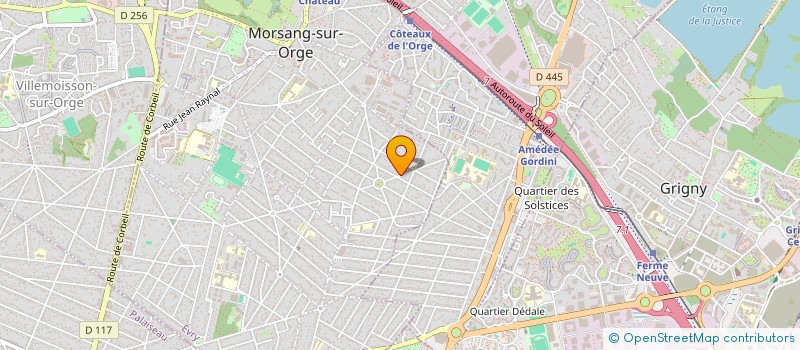 localisation de l'entreprise MONSIEUR LAURENT LOURDIN à MORSANG-SUR-ORGE