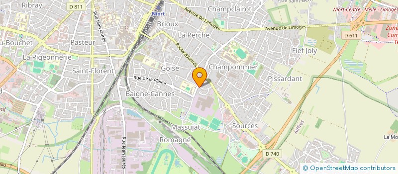 localisation de l'entreprise MONSIEUR LAURENT LUCAS  NIORT