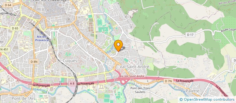 localisation de l'entreprise MONSIEUR LAURENT LUZI à AIX-EN-PROVENCE
