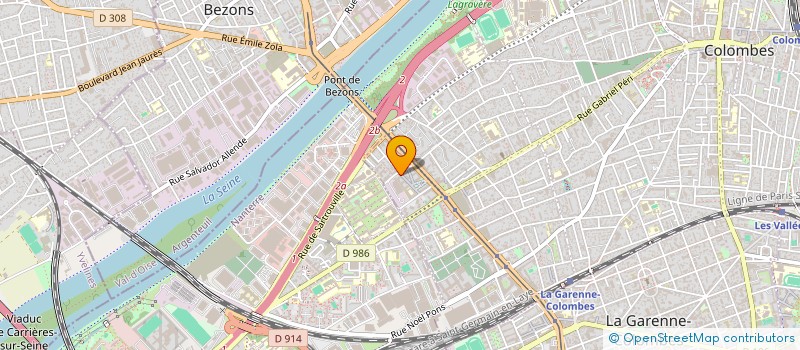 localisation de l'entreprise MONSIEUR LAURENT MA  COLOMBES