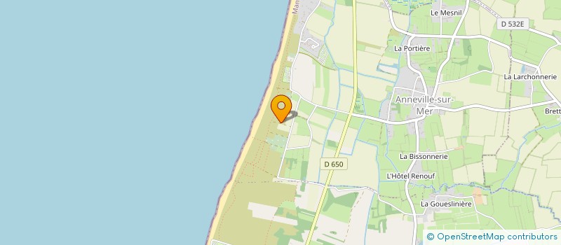 localisation de l'entreprise MONSIEUR LAURENT MACE à GOUVILLE-SUR-MER