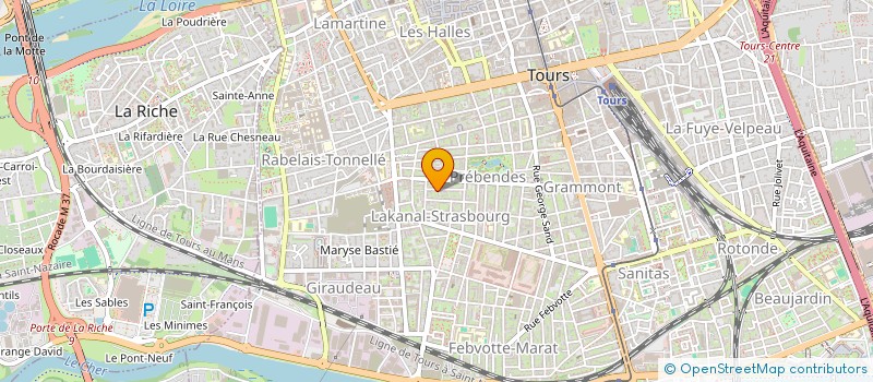 localisation de l'entreprise MONSIEUR LAURENT MACE  TOURS