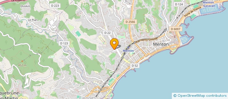 localisation de l'entreprise MONSIEUR LAURENT MACELI à MENTON