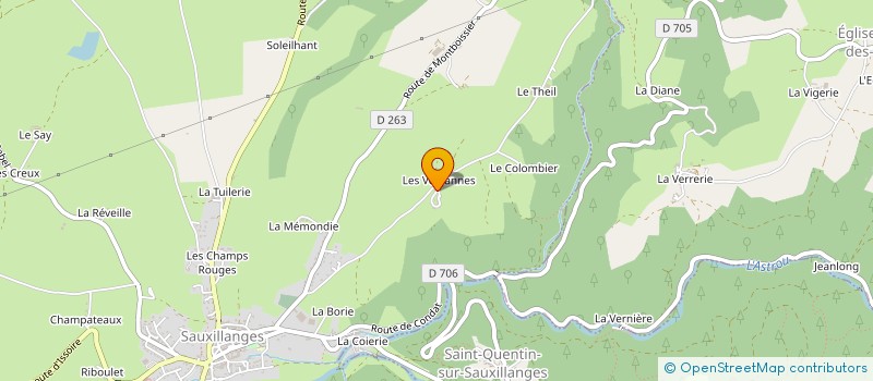 localisation de l'entreprise MONSIEUR LAURENT MACHEFFE  SAINT-ETIENNE-SUR-USSON