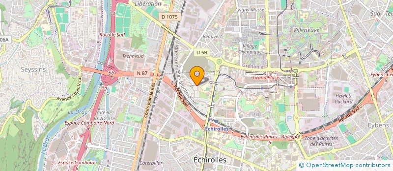 localisation de l'entreprise MONSIEUR LAURENT MACHNICKI  ECHIROLLES