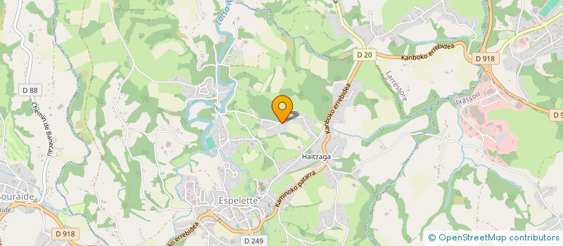 localisation de l'entreprise MONSIEUR LAURENT MADRID  ESPELETTE