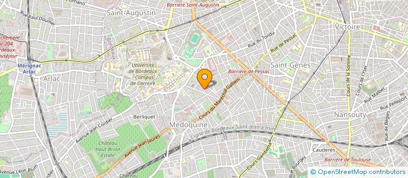 localisation de l'entreprise MONSIEUR LAURENT MAERO  BORDEAUX