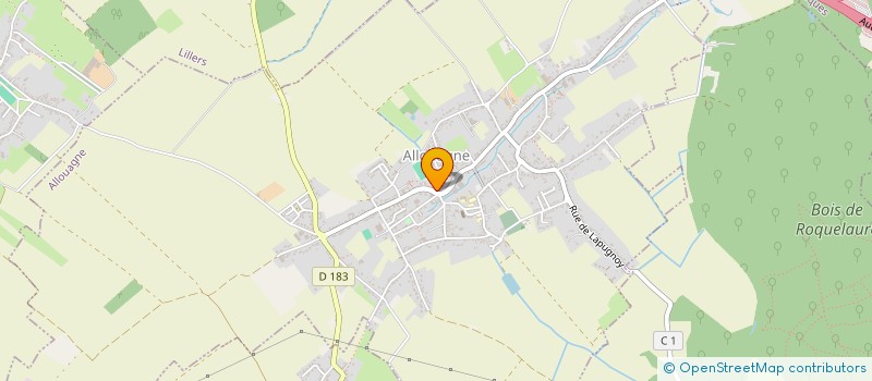 localisation de l'entreprise MONSIEUR LAURENT MAFFRAND  CALONNE-RICOUART