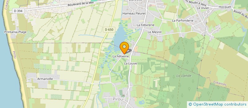 localisation de l'entreprise MONSIEUR LAURENT MAHIER  PIROU