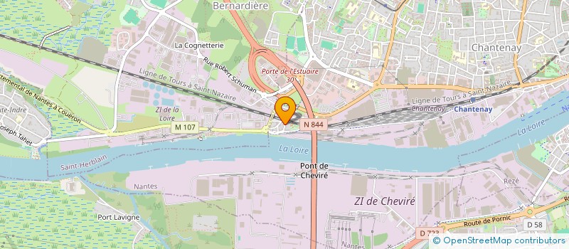 localisation de l'entreprise MONSIEUR LAURENT MAHIEU à NANTES