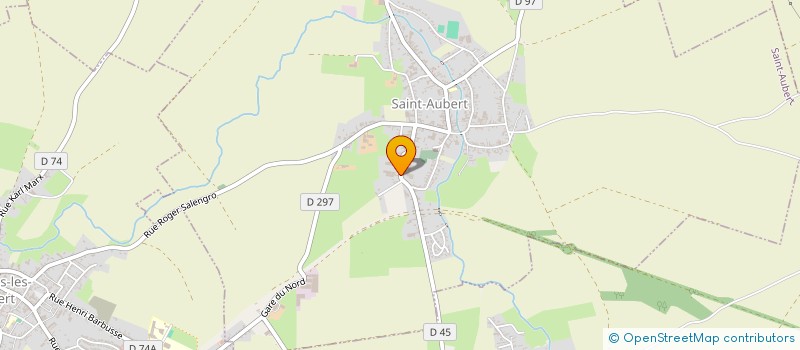 localisation de l'entreprise MONSIEUR LAURENT MAILLARD à SAINT AUBERT