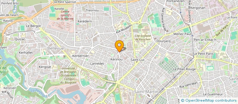 localisation de l'entreprise MONSIEUR LAURENT MAINGUES à BREST