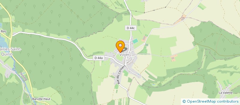 localisation de l'entreprise MONSIEUR LAURENT MAIRE  VOYER