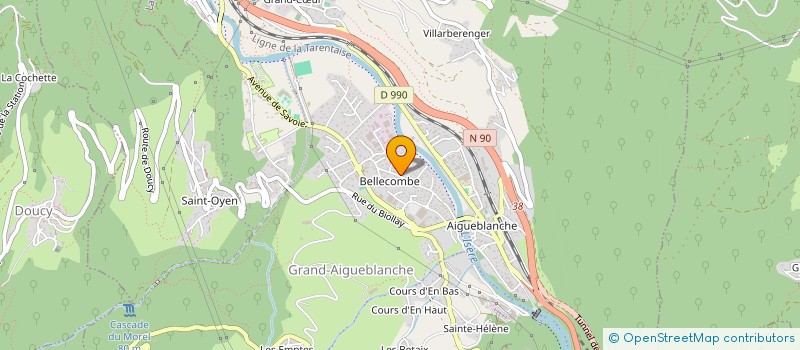 localisation de l'entreprise MONSIEUR LAURENT MAIRE  LES AVANCHERS VALMOREL