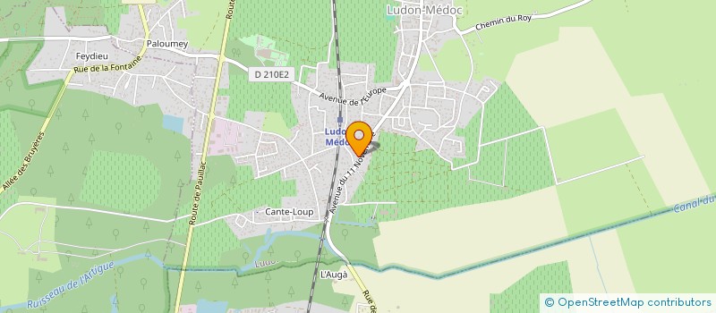 localisation de l'entreprise MONSIEUR LAURENT MAISONNNEUVE  PAREMPUYRE