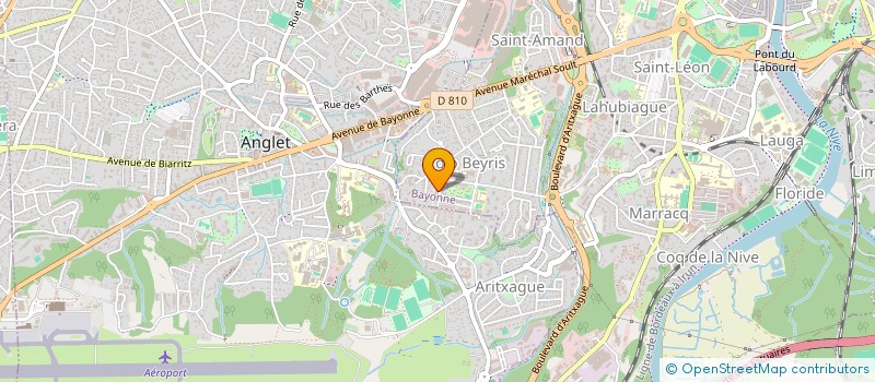 localisation de l'entreprise MONSIEUR LAURENT MAJERUS à BAYONNE