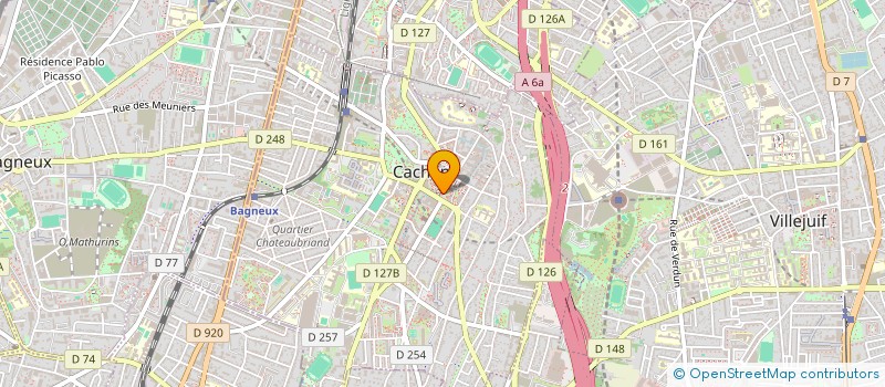 localisation de l'entreprise MONSIEUR LAURENT MAKSIMOVIC à CACHAN