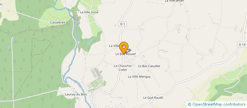 localisation de l'entreprise MONSIEUR LAURENT MALARD à LE MENE