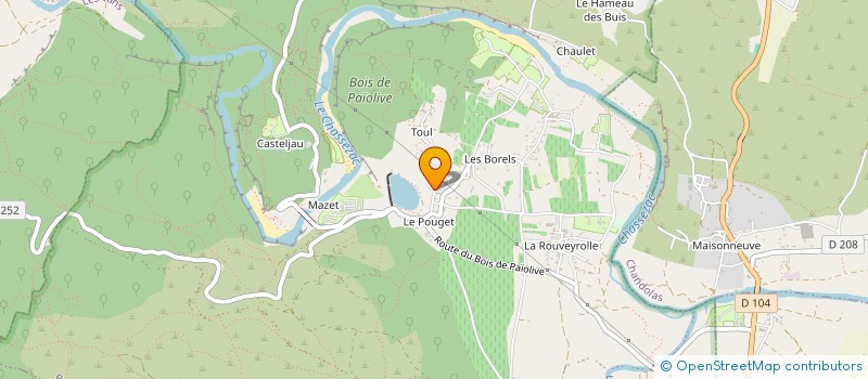 localisation de l'entreprise MONSIEUR LAURENT MALARTRE à BERRIAS-ET-CASTELJAU