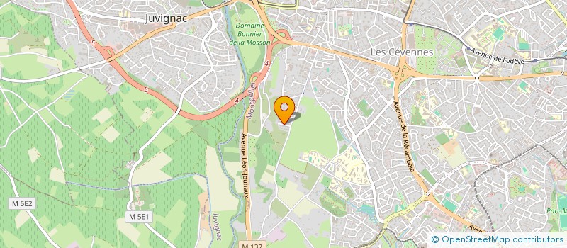 localisation de l'entreprise MONSIEUR LAURENT MALBY à MONTPELLIER