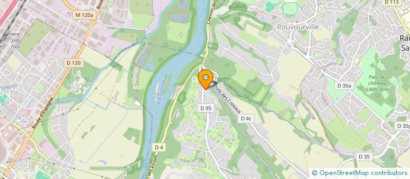 localisation de l'entreprise MONSIEUR LAURENT MALECAZE  VIEILLE-TOULOUSE