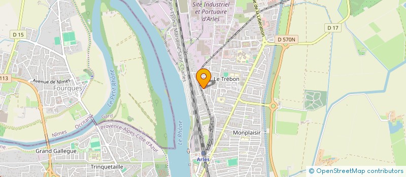 localisation de l'entreprise MONSIEUR LAURENT MALEN  ARLES