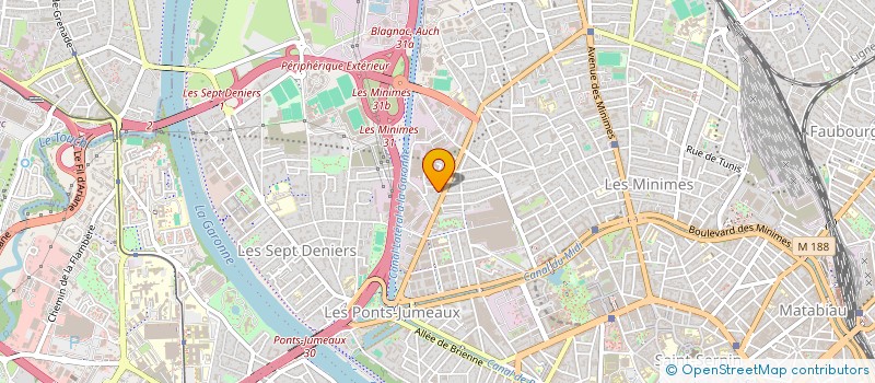 localisation de l'entreprise MONSIEUR LAURENT MALET à TOULOUSE