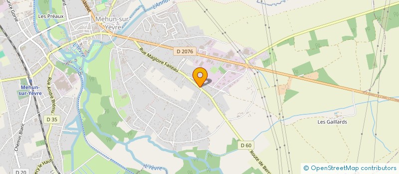 localisation de l'entreprise MONSIEUR LAURENT MALKI  MEHUN-SUR-YEVRE