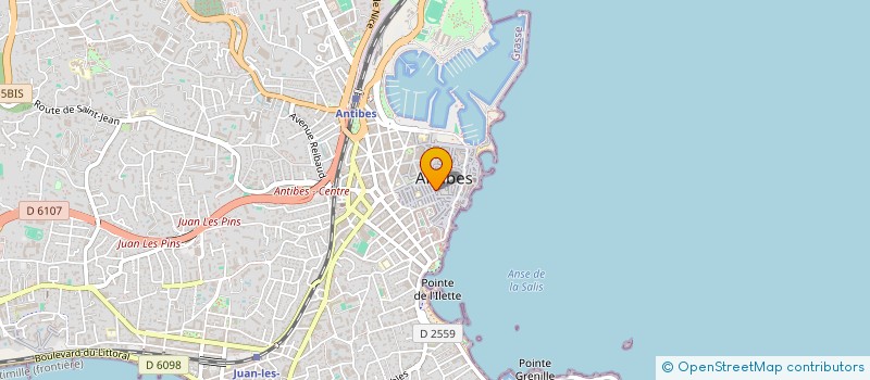 localisation de l'entreprise MONSIEUR LAURENT MALLACH à ANTIBES