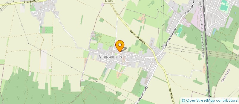 localisation de l'entreprise MONSIEUR LAURENT MALLE  CHEPTAINVILLE