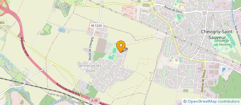 localisation de l'entreprise MONSIEUR LAURENT MALLEN  SENNECEY-LES-DIJON