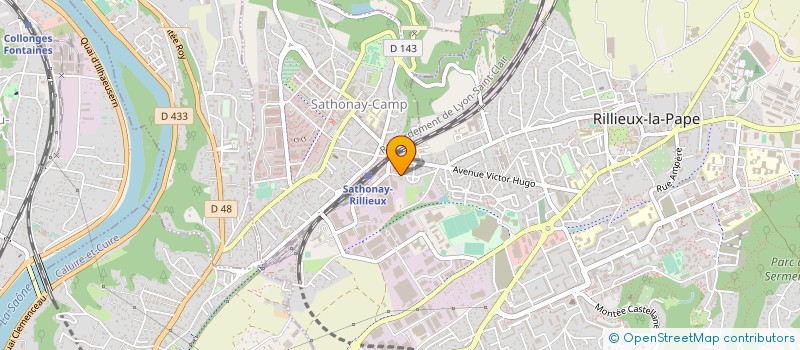 localisation de l'entreprise MONSIEUR LAURENT MALLOGGI à RILLIEUX-LA-PAPE